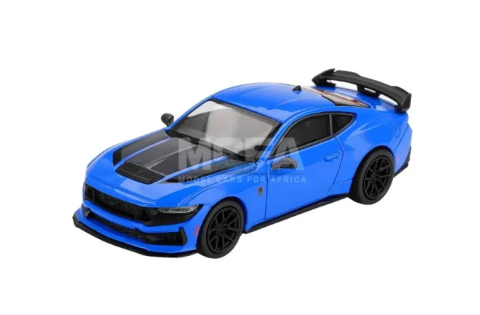 Mustang Dark Horse Model | MINI GT Grabber Blue 1:64