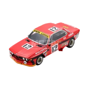 SPARK BMW 3.0 CSi No 12 24 Hours of Spa 1974 model in 1:18 scale