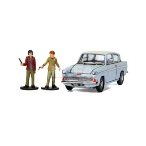 Corgi Harry Potter Flying Ford Anglia with Harry Potter & Ron Weasley Figures 1-43