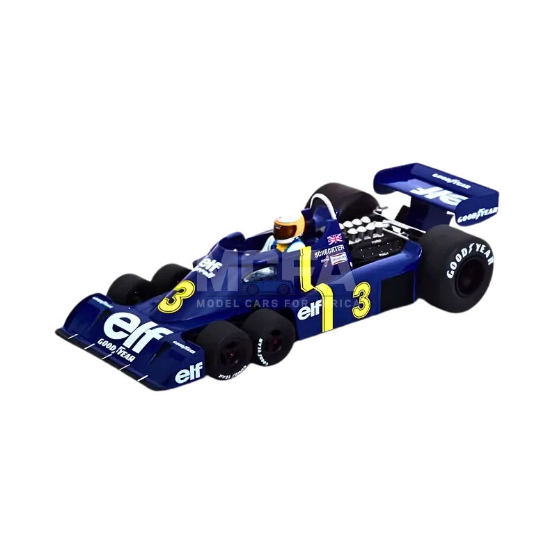 MCG Tyrrell P34 Jody Scheckter 1976 Swedish Grand Prix 1:18
