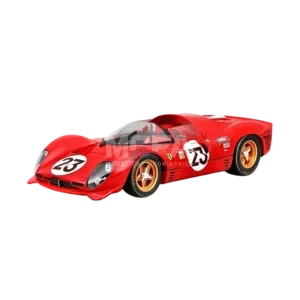 Bburago Ferrari 330 P4 Daytona No 23 red model in 1:24 scale