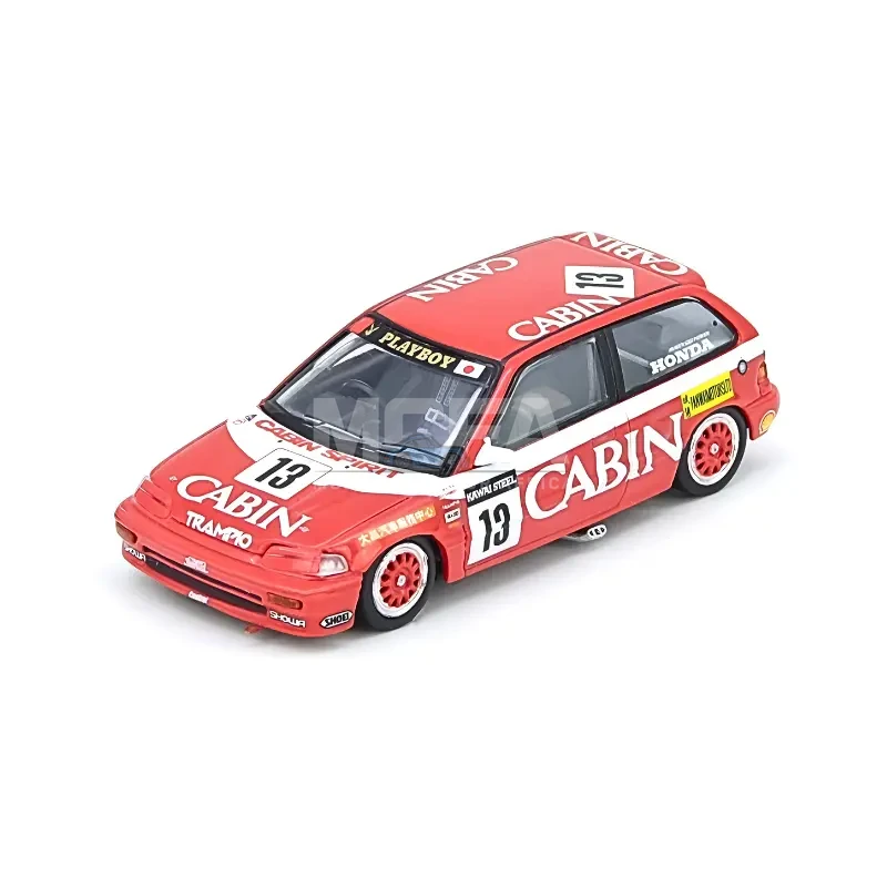 INNO64 Honda Civic EF3 Gr.A #13 CABIN Macau Guia Race 1988 1:64