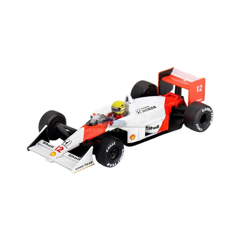 MINI GT McLaren MP4/4 #12 Ayrton Senna 1988 Japanese Grand Prix Winner 1:64