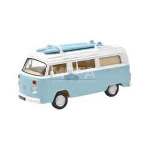 Norev Volkswagen T2b Combi Camper Van 1973 Pastel Blue 1:43 model