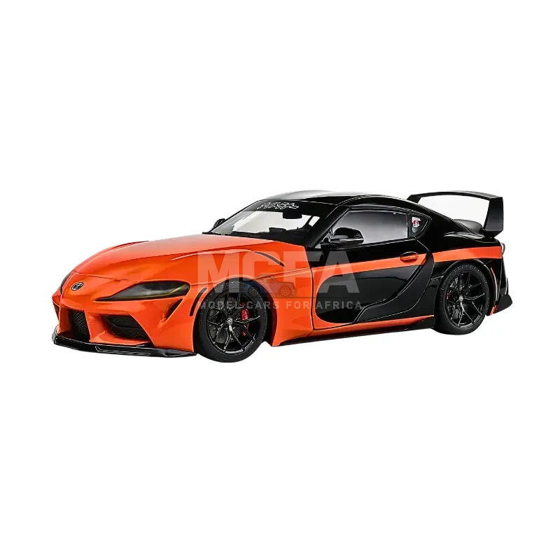 Solido Toyota GR Supra Streetfighter Orange 2024 1:18 model