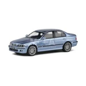 Solido BMW M5 E39 Silver Water Blue 2000 1:43 scale model