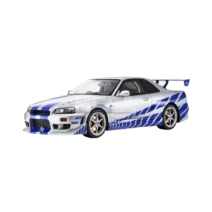 Kyosho Nissan Skyline R34 GT-R Fast & Furious Brian O'Conner 1:12