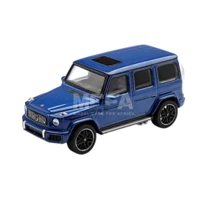 MINI GT Mercedes-AMG G 63 in Dark Blue Metallic with right-hand drive in 1:64 scale