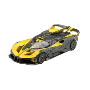 MINI GT Bugatti Bolide yellow left-hand-drive 1:64 scale model car