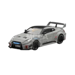 MINI GT Nissan LB-Silhouette WORKS GT 35GT-RR Version 1 matte grey LHD 1:64 blister-pack model