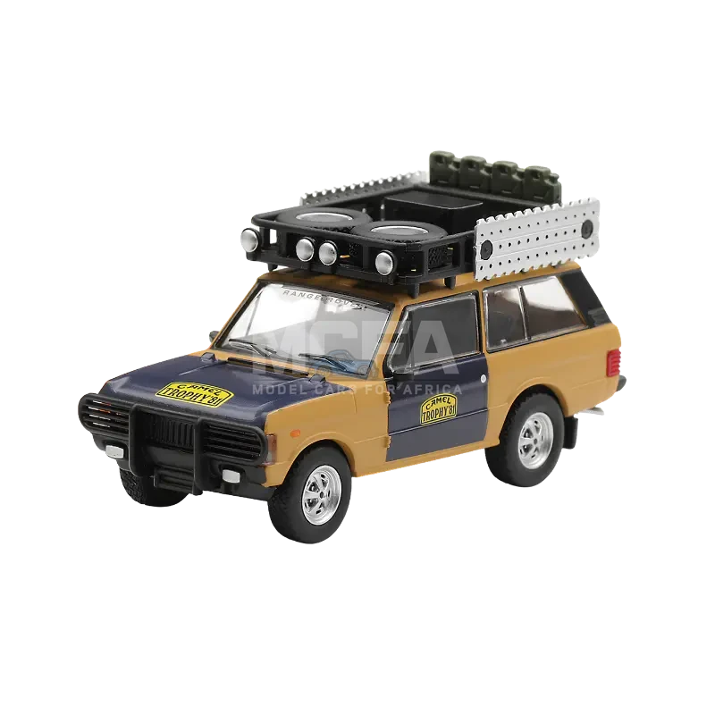 MINI GT Range Rover 1981 Camel Trophy H. Fischer and W. Bays 1:64