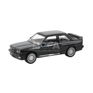 Norev BMW M3 E30 1986 black model car in 1:43 scale